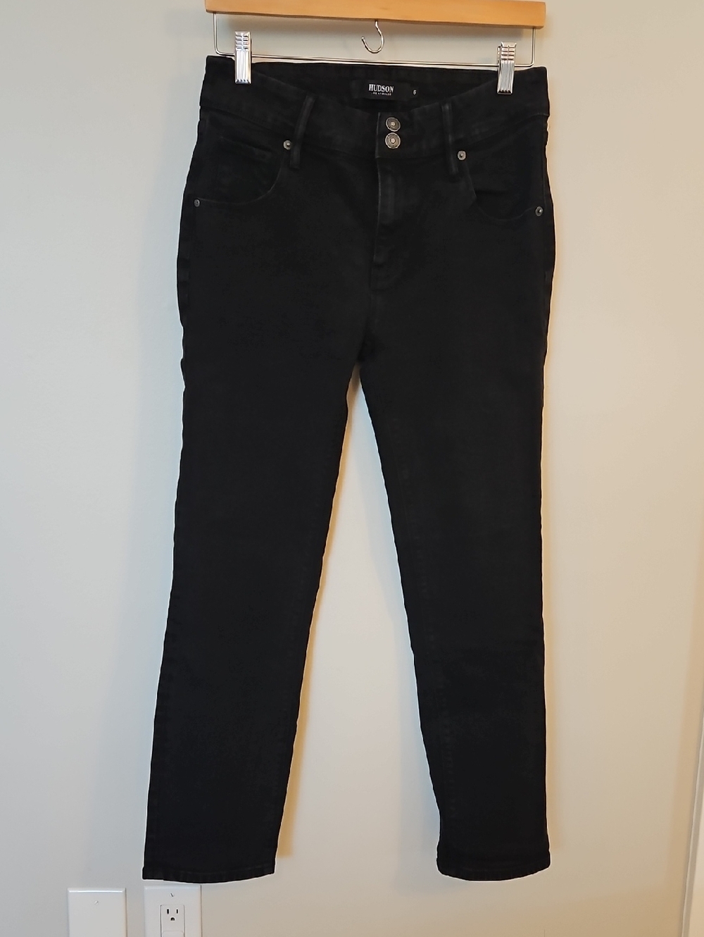 Hudson Jeans Women's Black Skinny